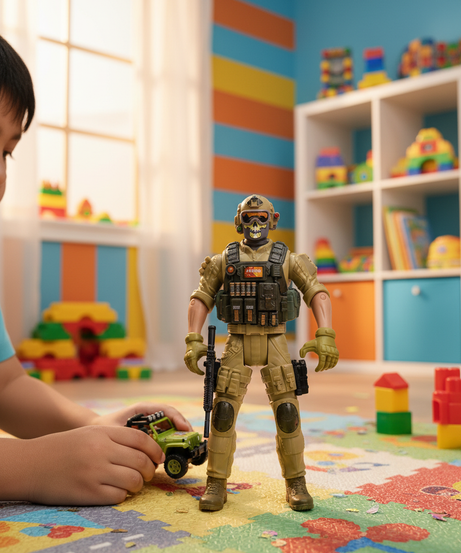 Desert Task Force Super Model Action Figure