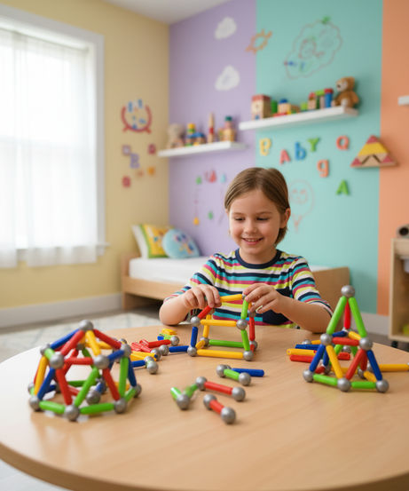 Super Magnetic Construction Set