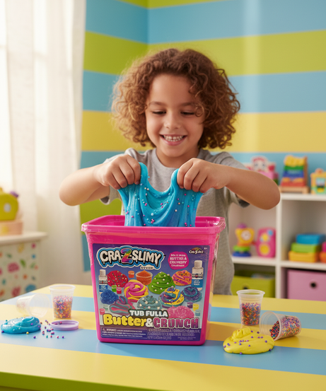Crazy-Z-Slimy Mix And Make Butter And Crunchy Creations Box