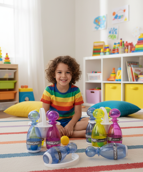 NLSPORT Colorful Mini Bowling Set