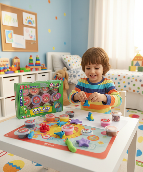 Soft Clay Great For Creative Play