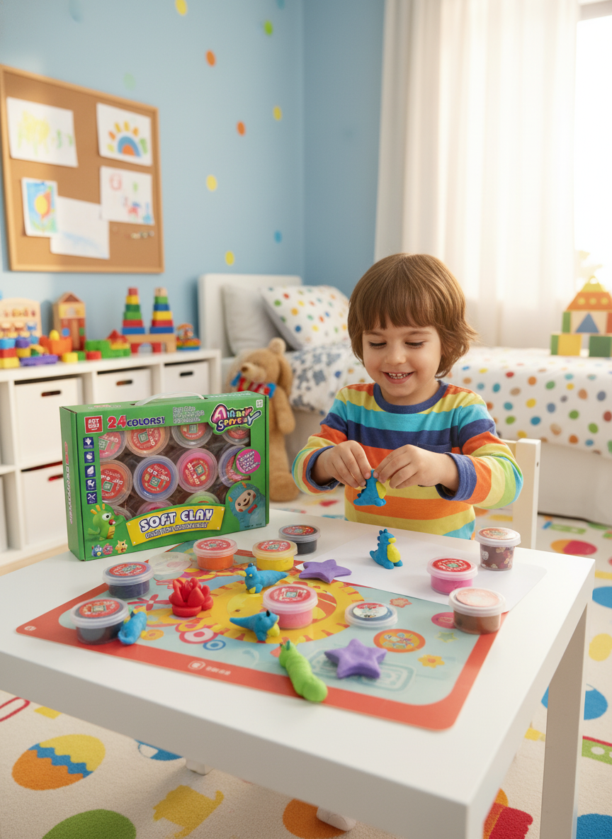 Soft Clay Great For Creative Play