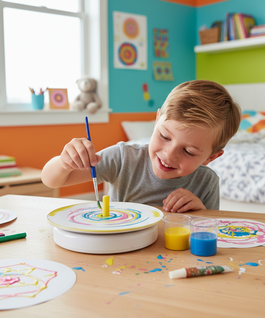 4M Little Craft Kits Spin Art Fun Creations