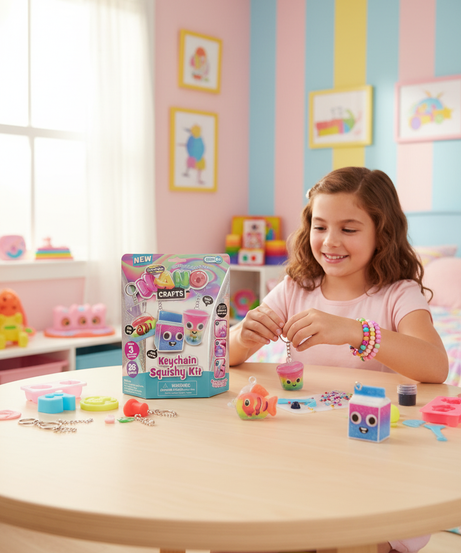 Nano Crafts Keychain Squishy Kit 26 PCS