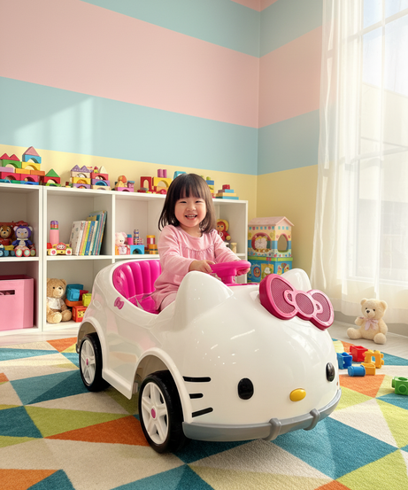 Hello Kitty Ride-On Car