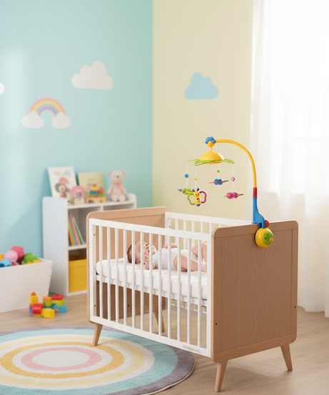 Projection and Music Crib toys Bee Fairy land