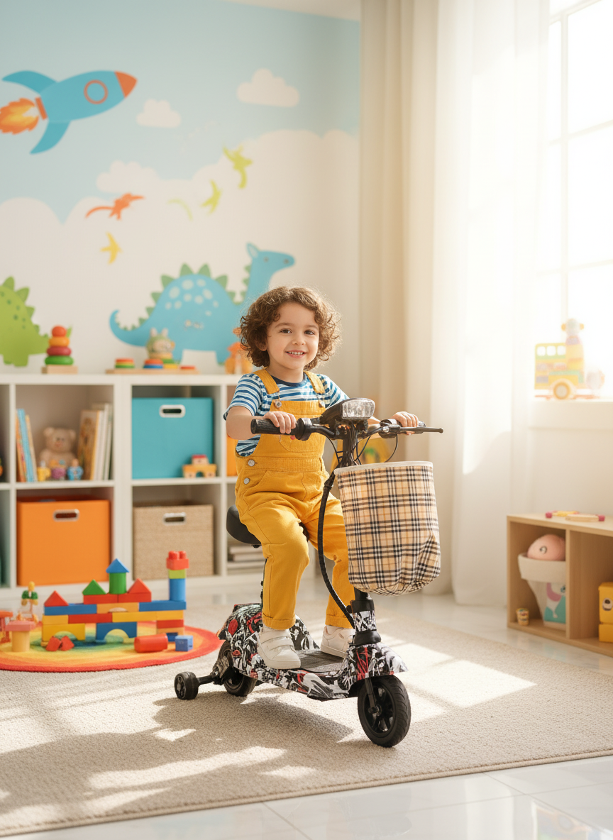 E-Scooter With Seat