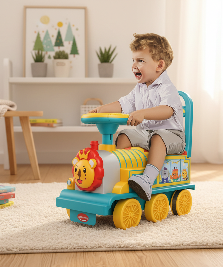 Musical Lion Children Train