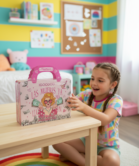 Fashion Money Girl My Beauty Makeup Set Bag