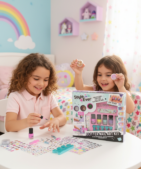 Style 4 Ever Glitter Nail Art Kit So Trendy