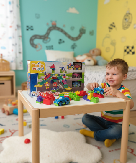 Build Me Up Maxi Wild Racers Set 40 PCS