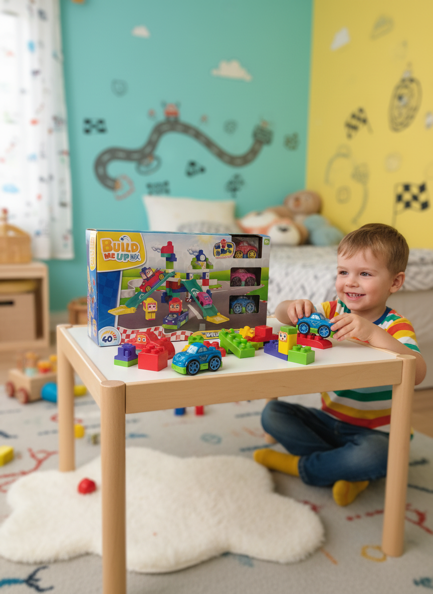Build Me Up Maxi Wild Racers Set 40 PCS