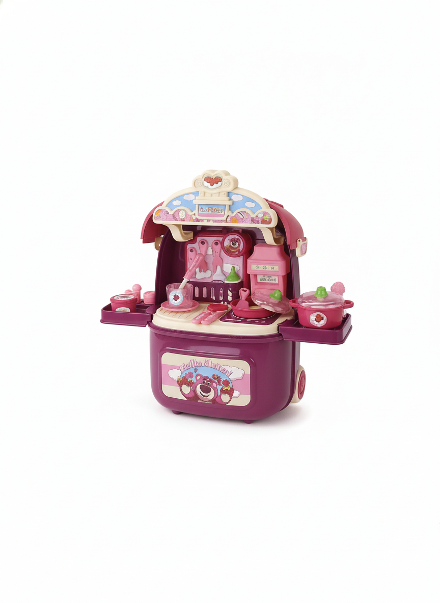 Toy Story Lotso Kitchen Dessert Trolley Case 2 In 1