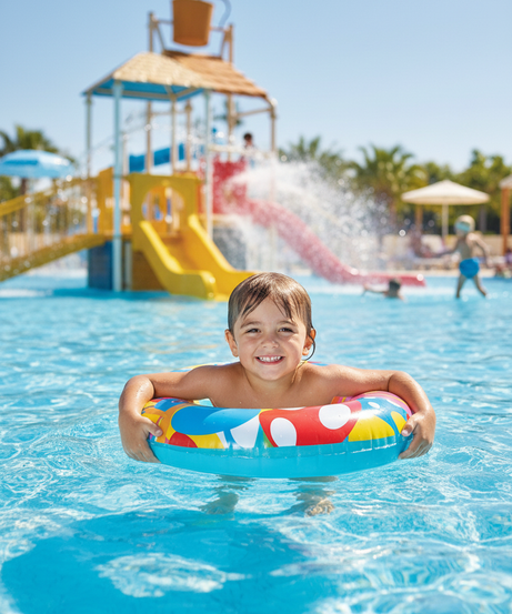 Bestway Colorful Patterned Kids' Swim Ring