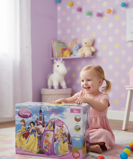 Disney Tent Princess Inclusion 100 Balls