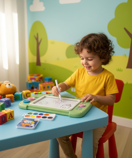 Drawing Board Set Colorful Magnetic