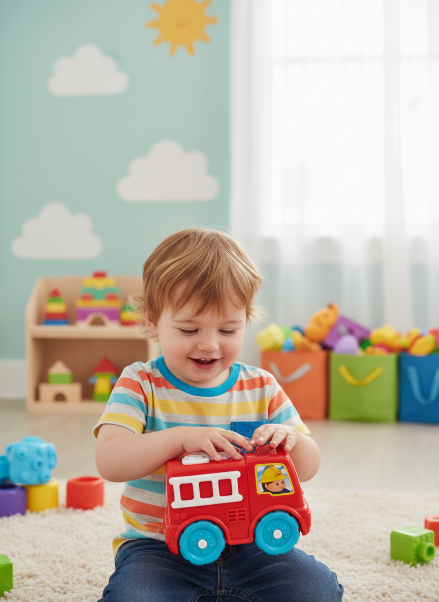 My 1st Musical Toy Bus For Baby