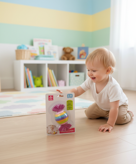 Candy Rocking Activity Rattle 3-36 Months