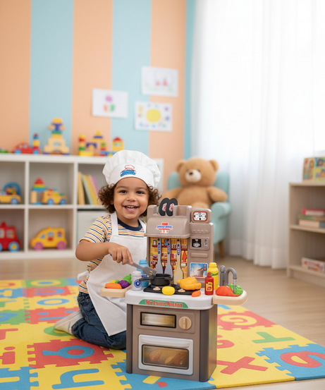 Little Chef Playset Home Kitchen My Funny Kitchen
