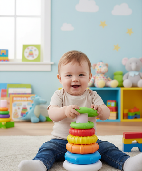 Stacking Rings For Baby +6