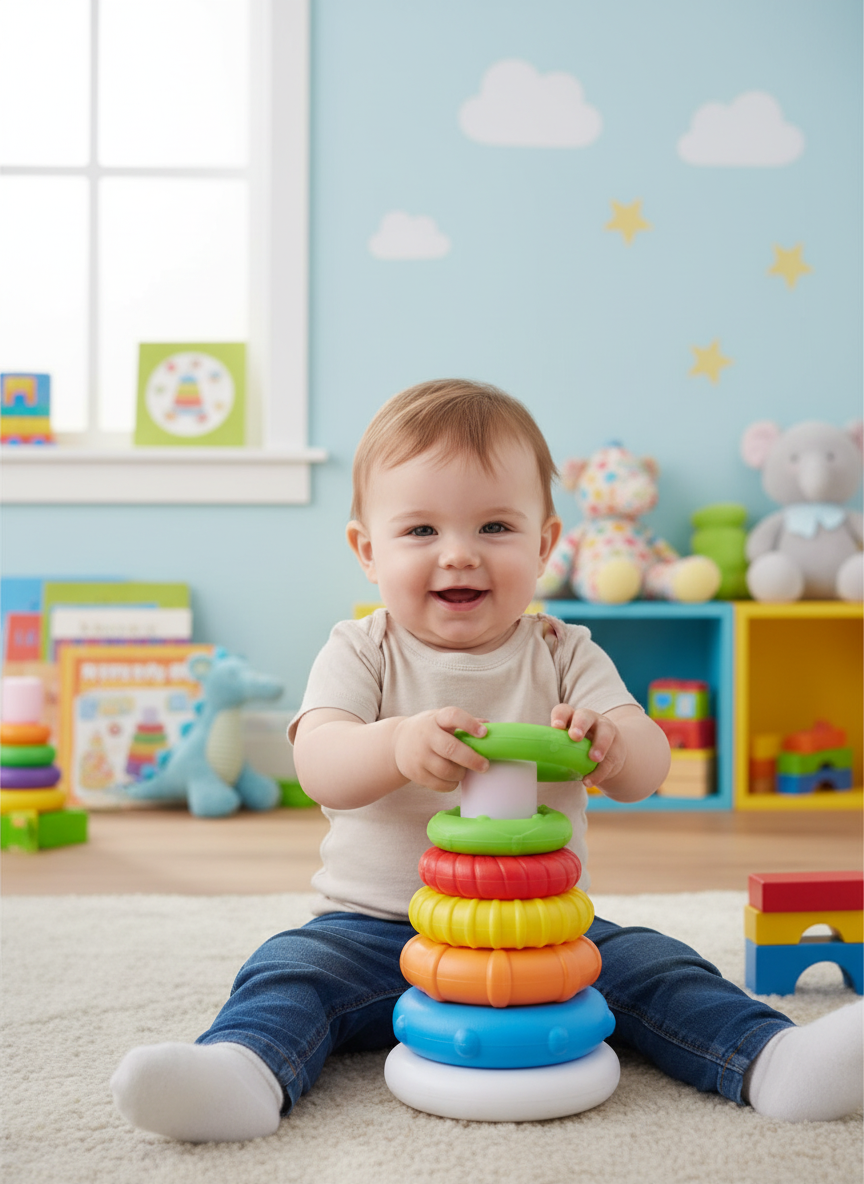 Stacking Rings For Baby +6