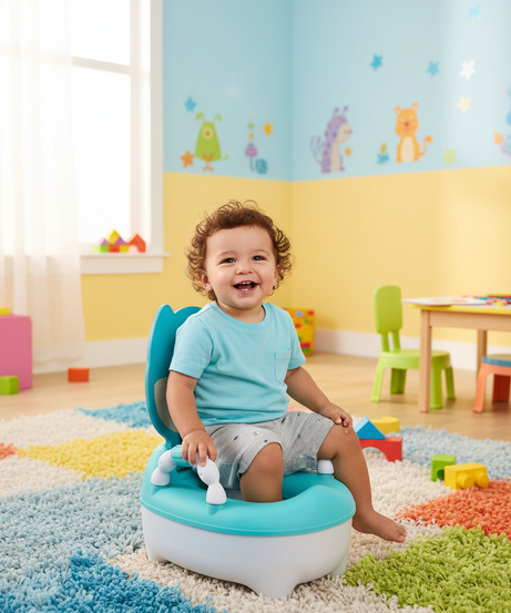 Baby Toilet Chair Bear Shape