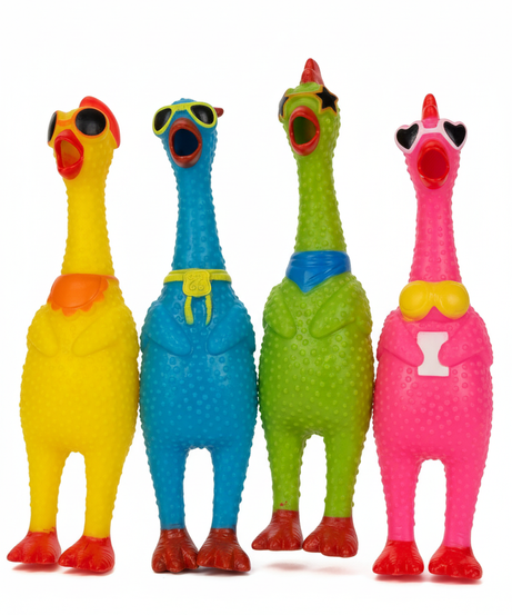 Soft Plastic Screaming Chicken