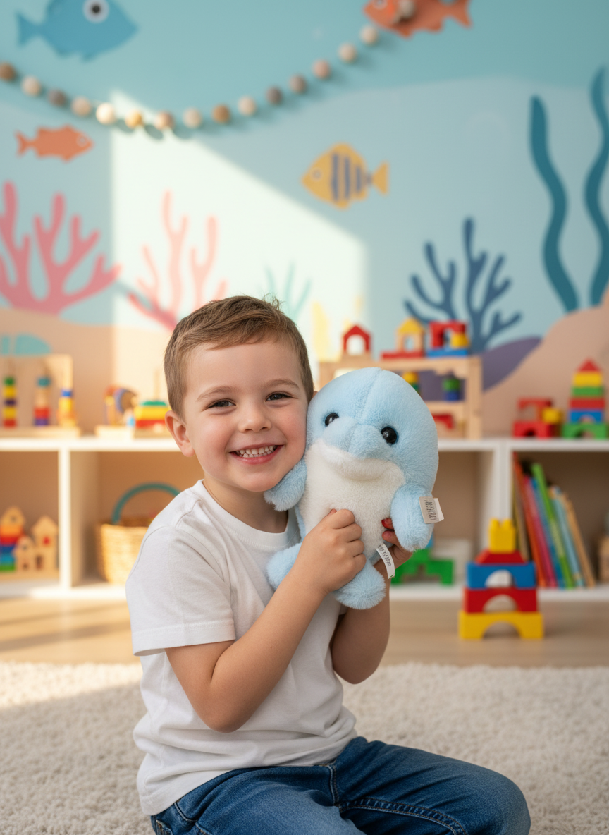 dolphin Soft Toy 20 CM