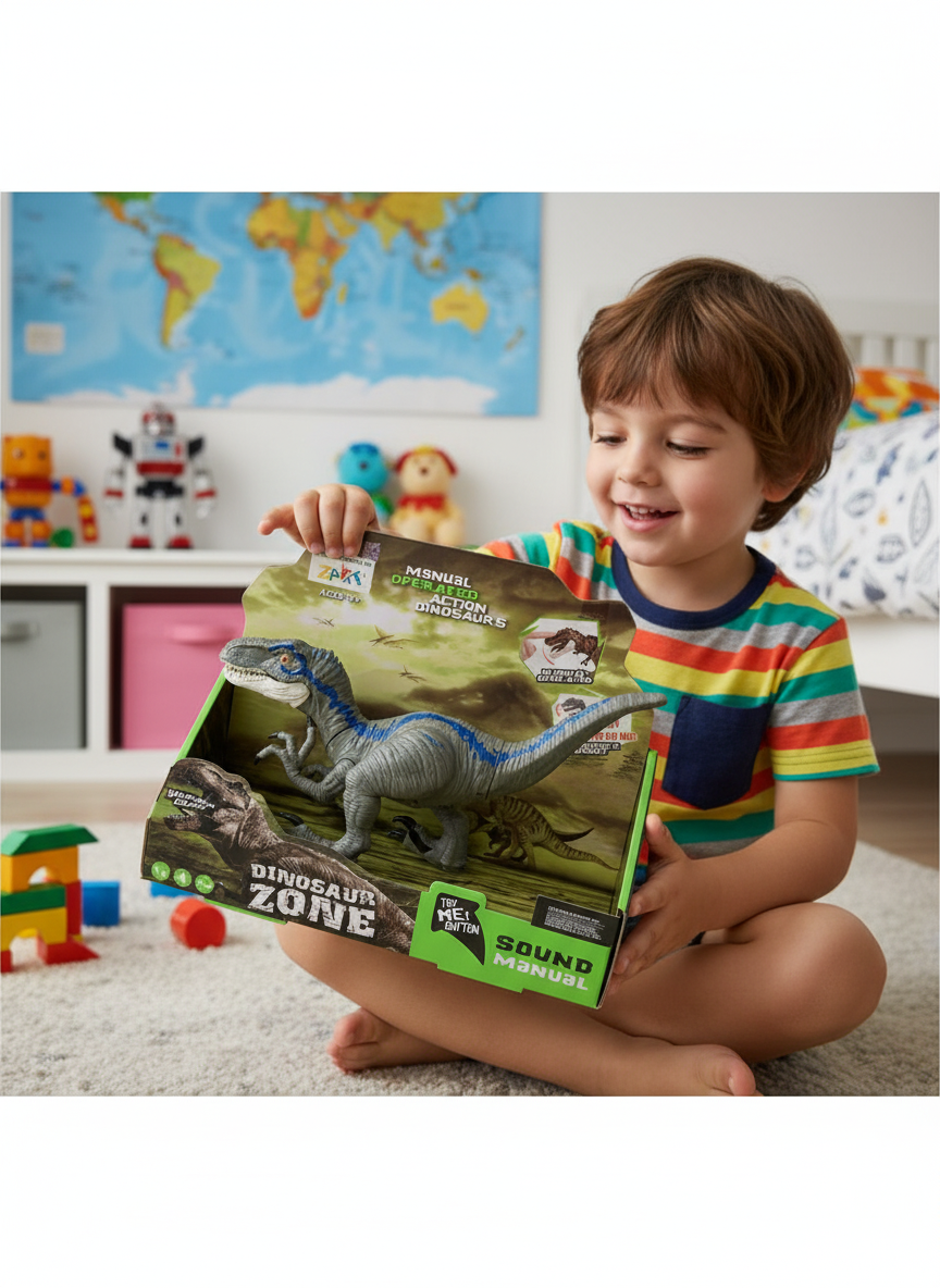 Dinosaur Zone Try Me Button Sound manual