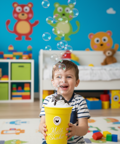 Milk Shake Bubble Machine