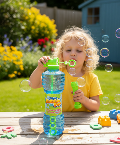 Bubble Fun Make Kids Smile 33.8 Fl Oz 1000ML