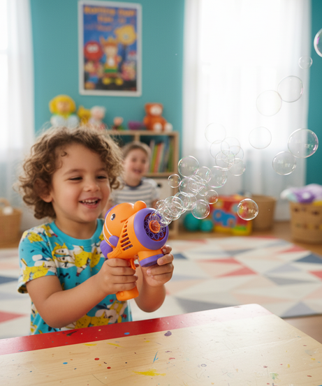Fish Funny Bubble Gun