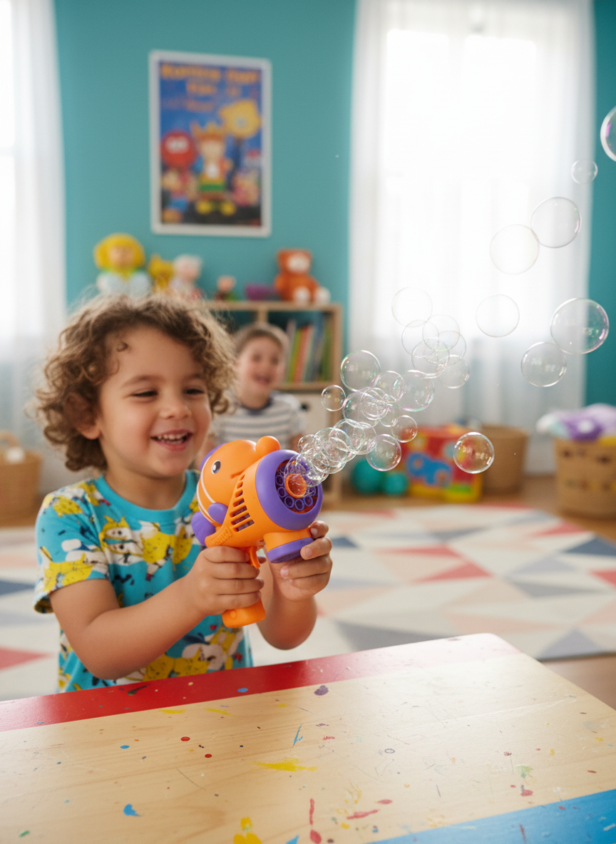 Fish Funny Bubble Gun