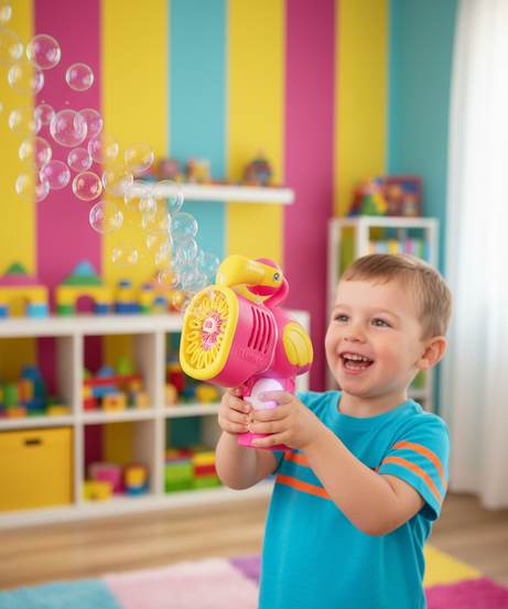 Flamingo Bubble Gun Series