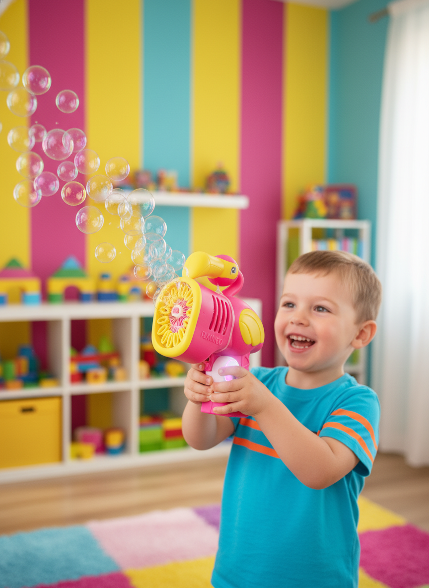 Flamingo Bubble Gun Series