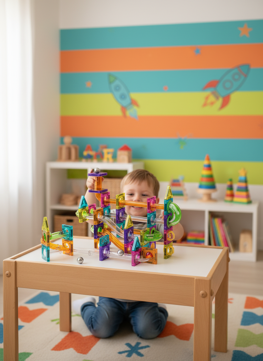 Magic Magnetic Blocks Creative Sets New Design