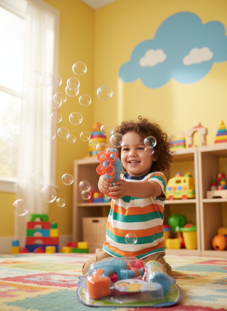 Bubble Gun Bubble Space Gun