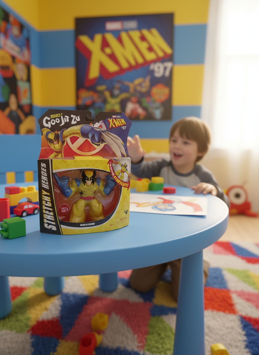 Heroes Goo Jit Zu Marvel squishy Characters