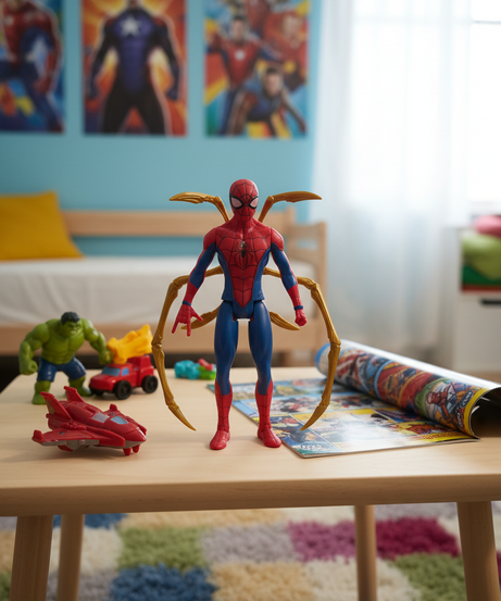 Avenger End Game Spider Man Super Power Hero