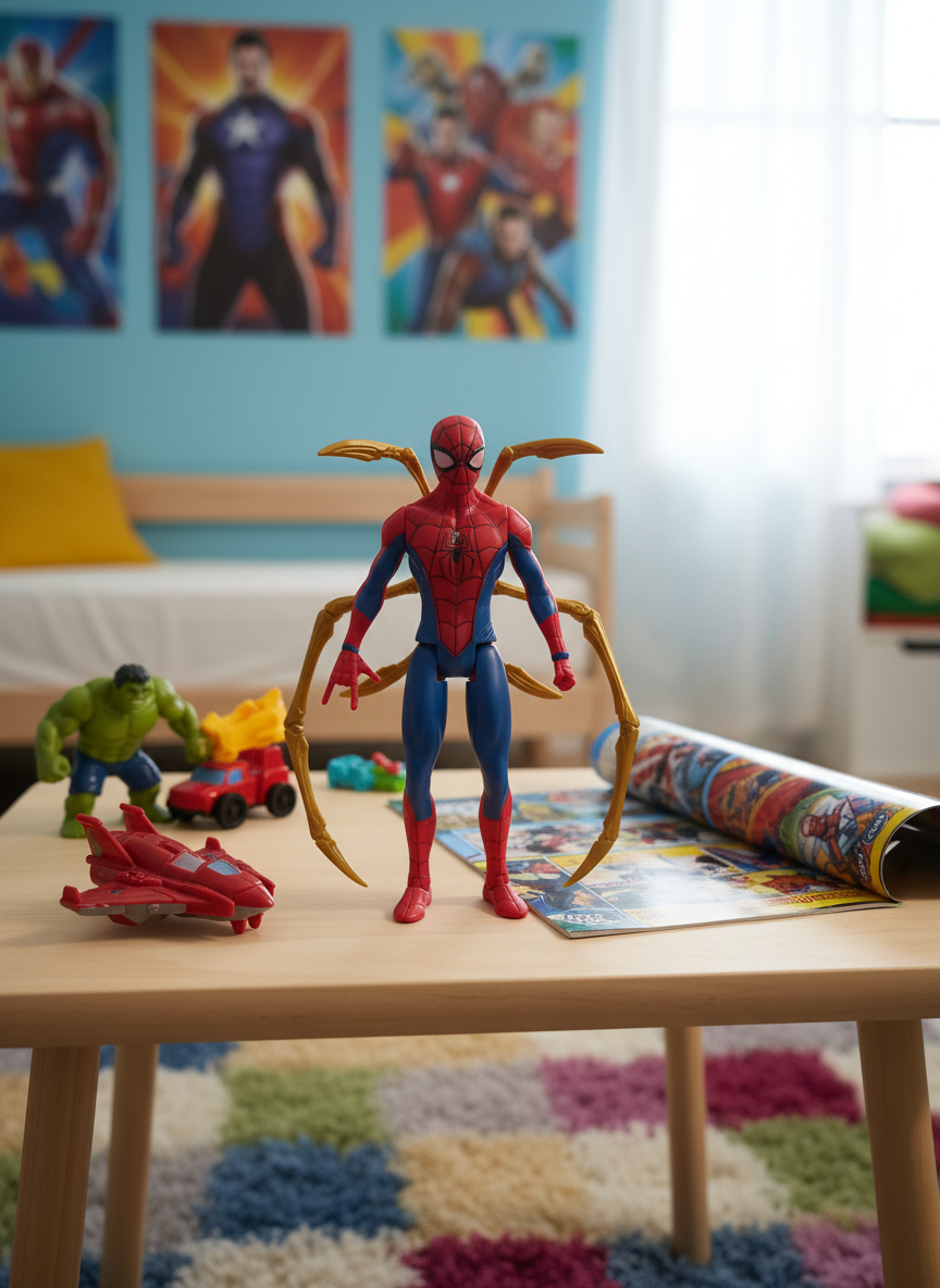 Avenger End Game Spider Man Super Power Hero