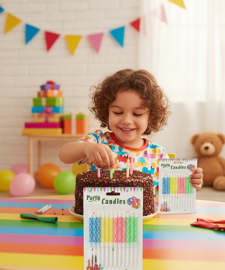 Birthday Candle 12*1 colors