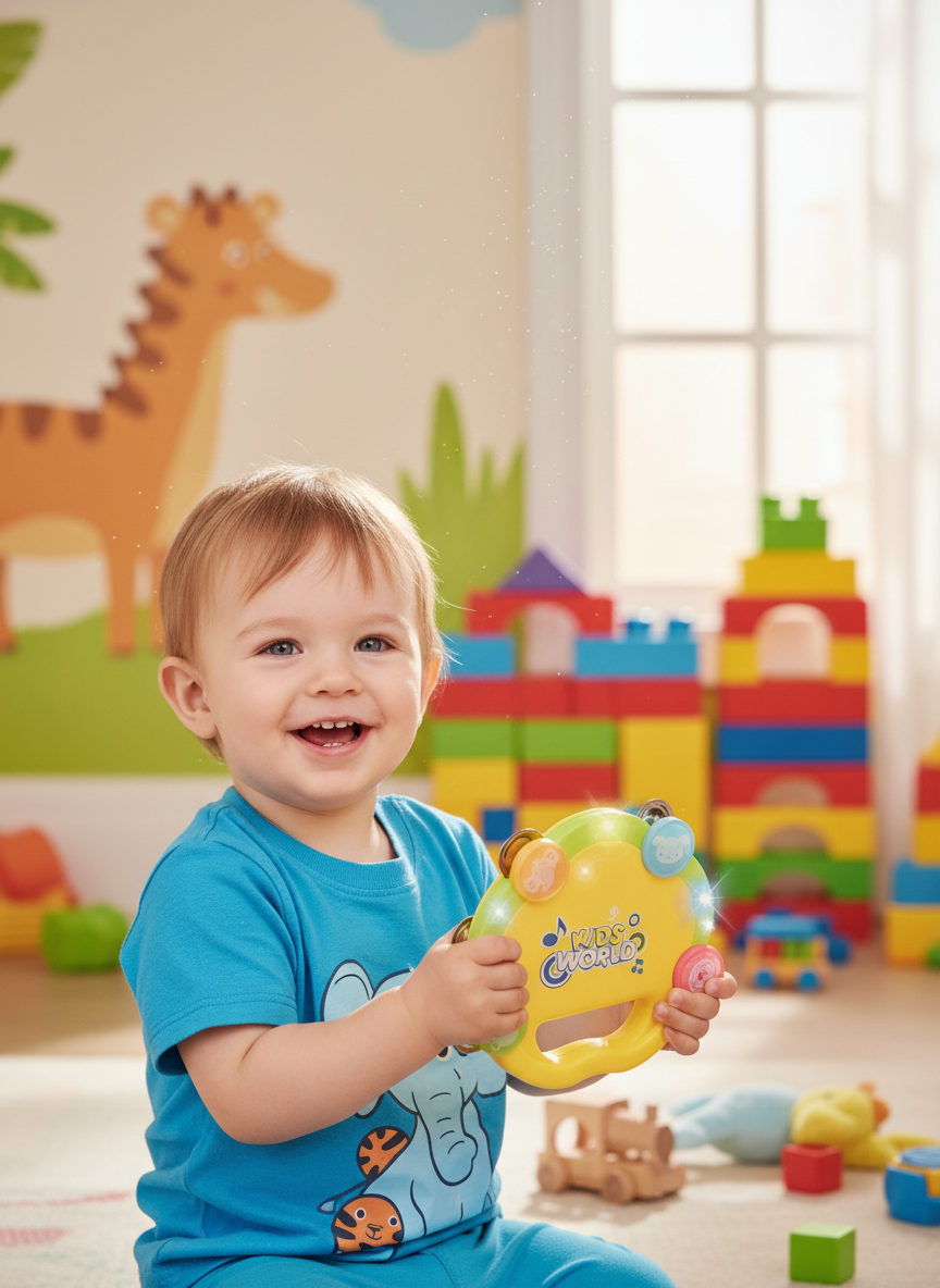 KIDS WORLD Dreaming Party Happy Colorful Bell