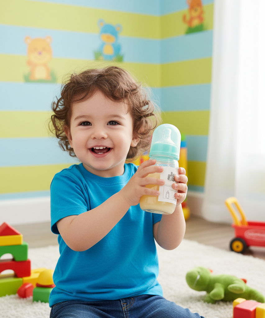 LA FRUTTA Feeding Bottle With Spoon