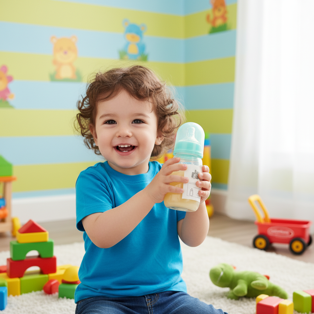 LA FRUTTA Feeding Bottle With Spoon
