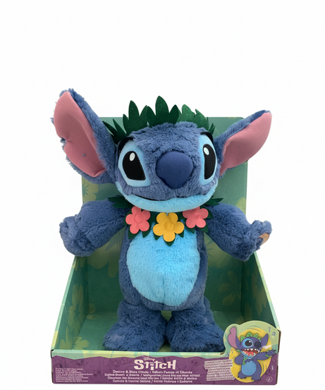 Disney Stitch Dance And Sing Soft Toy