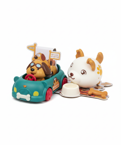 Doggy House Fun Activated Toy Fun Doggy Car