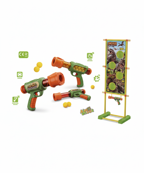 Dinosaur Aerodynamic Gun Shooting Game