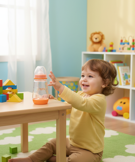 LA FRUTTA Plastic Feeding Bottle
