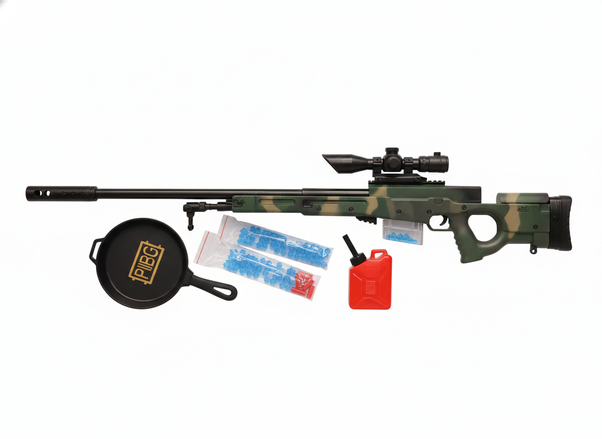 AWM Manual Crystal Sniper Rifle - Playerunknown's Battlegrounds Edition