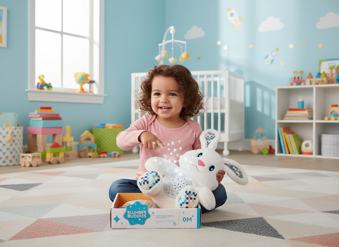 Slumber Buddies Bunny Soothing Sounds & Light Show